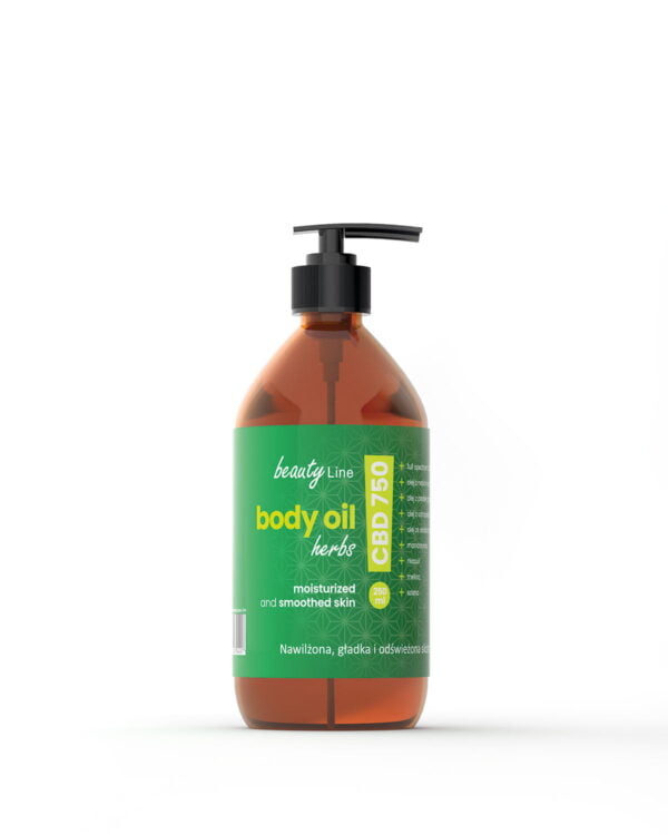 Body Oil Herbs CBD 750